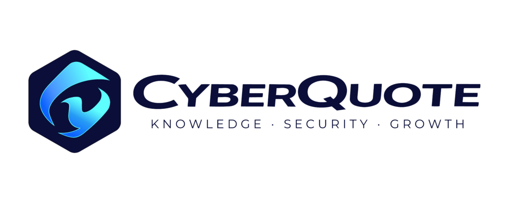 cyberquote logo horizontal withtagline fullcolour