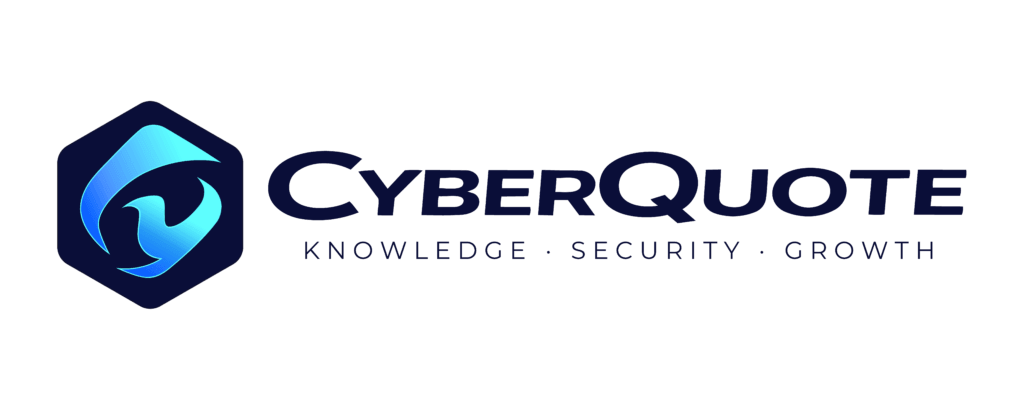 cyberquote logo horizontal withtagline fullcolour